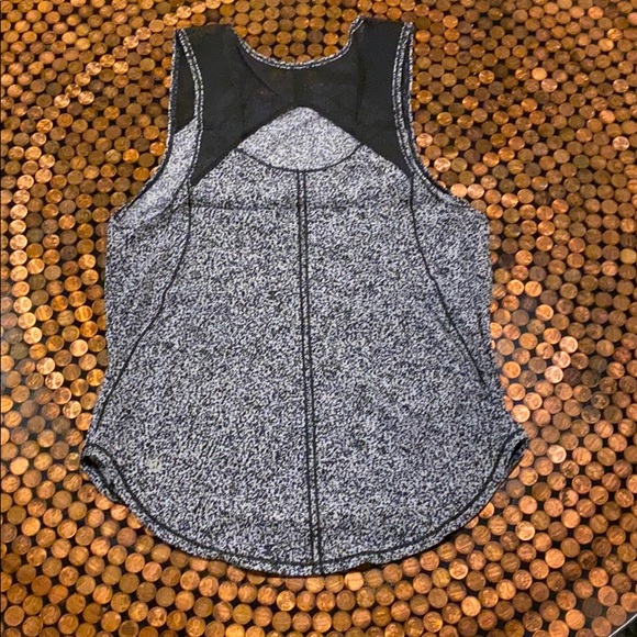 Lululemon Black and White Workout Tank - Picture 2 of 3